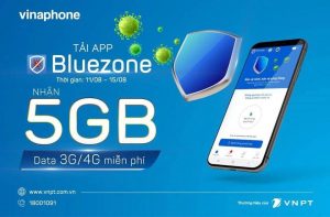 Bluezone nhan 5GB data mien phi 3